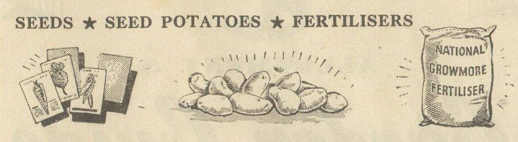 Seeds, Seed Potatoes, Fertiliser