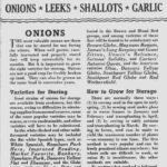 Onion Varieties, Growing Methods