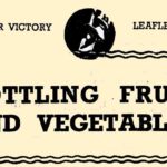 Bottling Fruit Vegetables