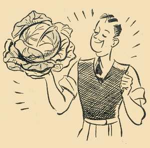 Man with Cabbage